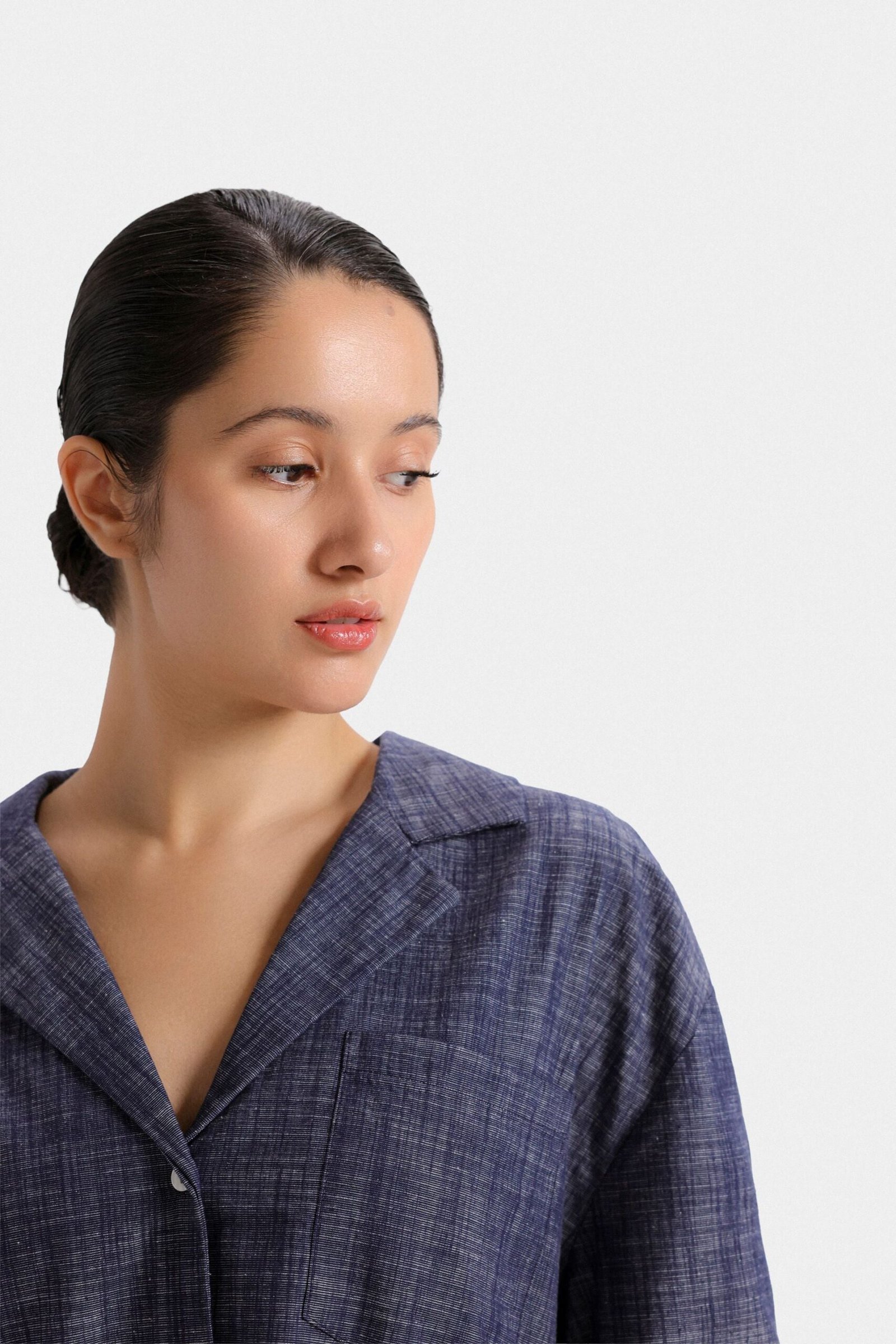 Basic Super Cropped Relaxed Shirt - Image 2