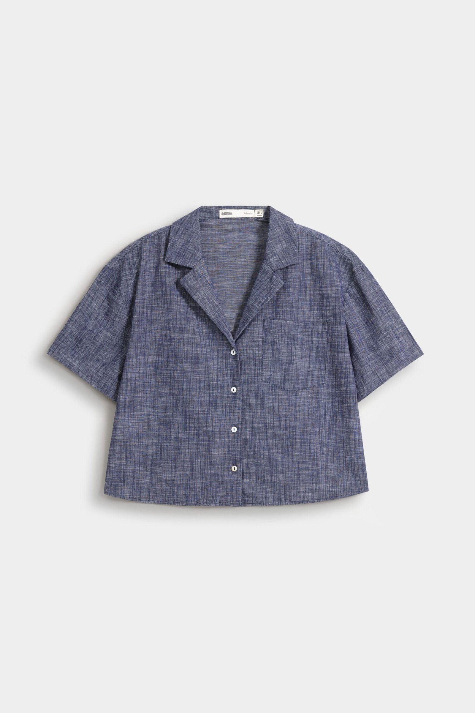 Basic Super Cropped Relaxed Shirt - Image 5