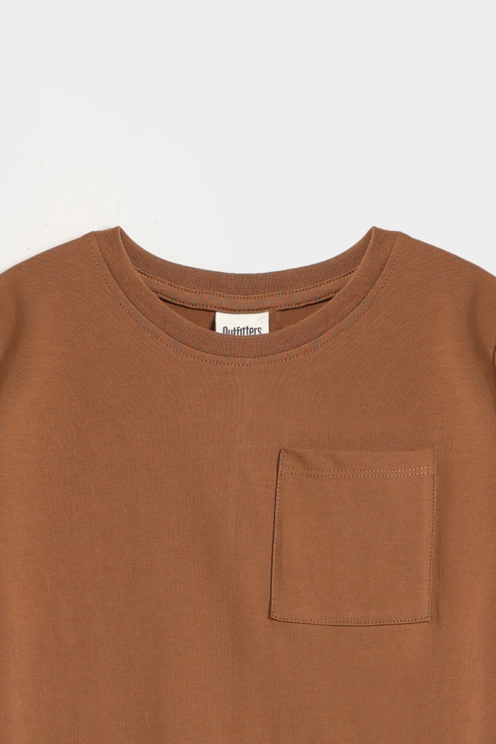 Basic T-Shirt With Patch Pocket - Image 2