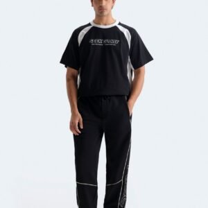 Slogan Print Jogger Trousers