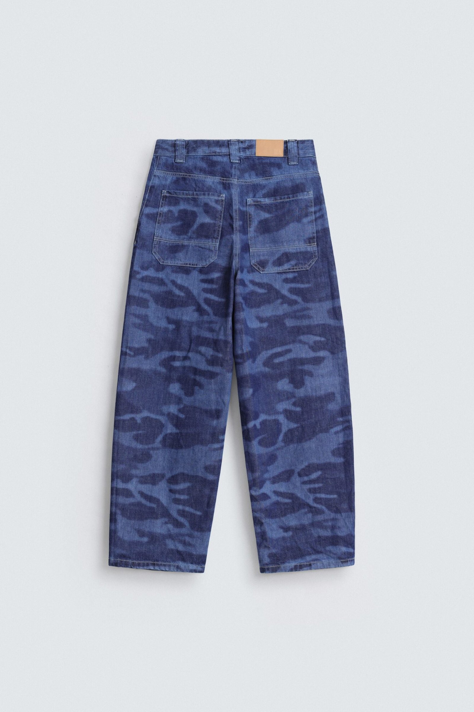 Skater Fit Jeans With Laser Print - Image 8
