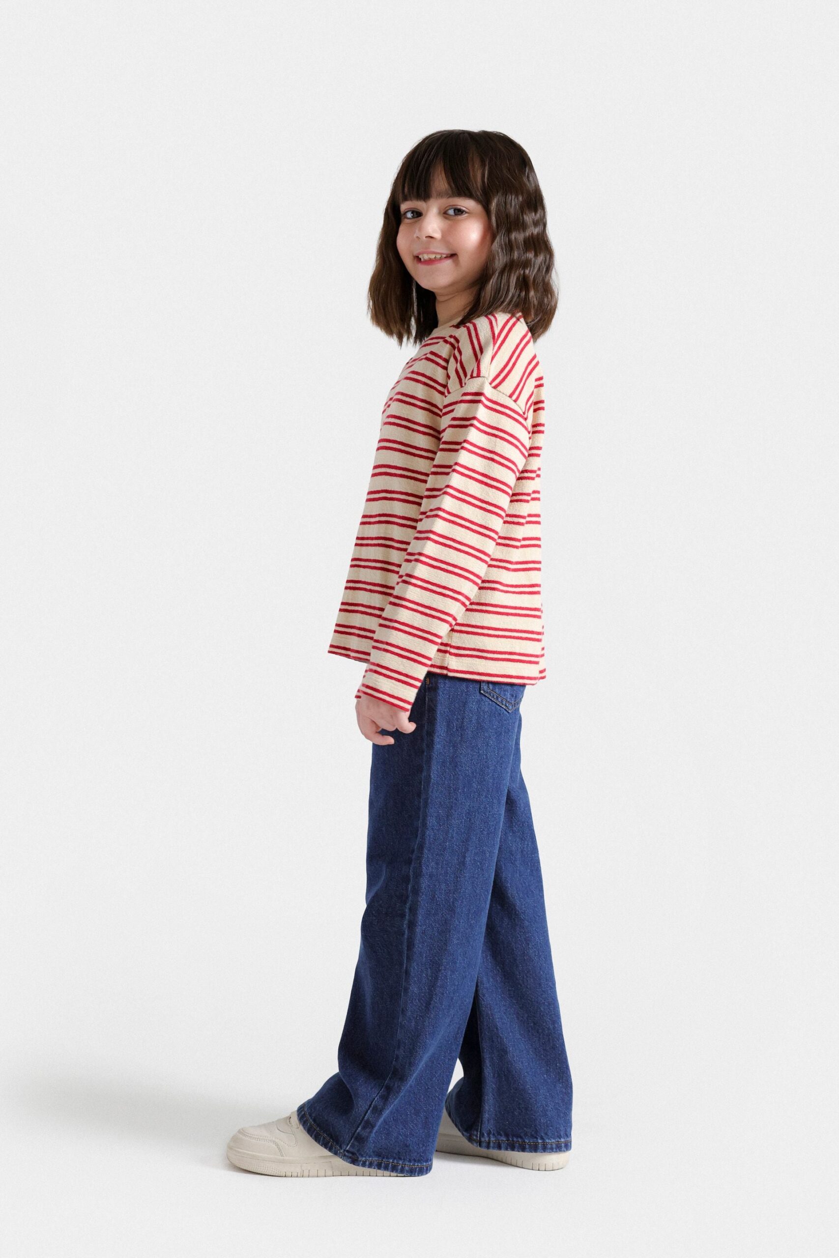 Yarn Dyed Striped T-Shirt - Image 5
