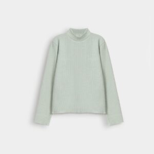 Basic Mock Neck T-Shirt