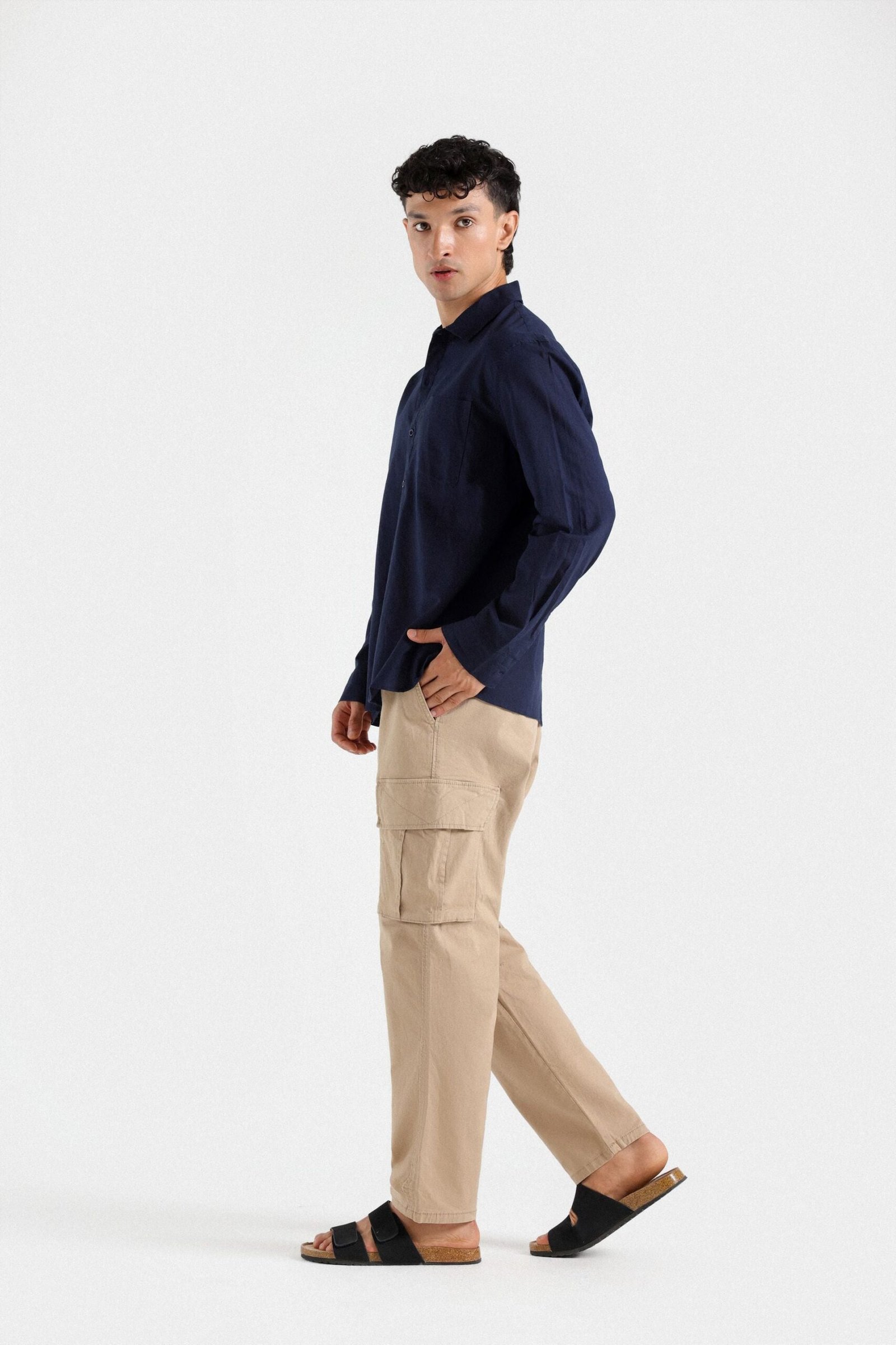 Cotton Linen Shirt - Image 3