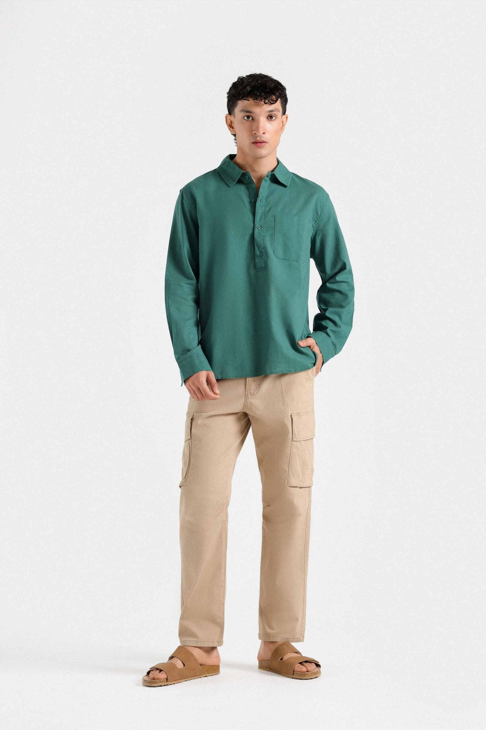Cotton Linen Shirt - Image 8