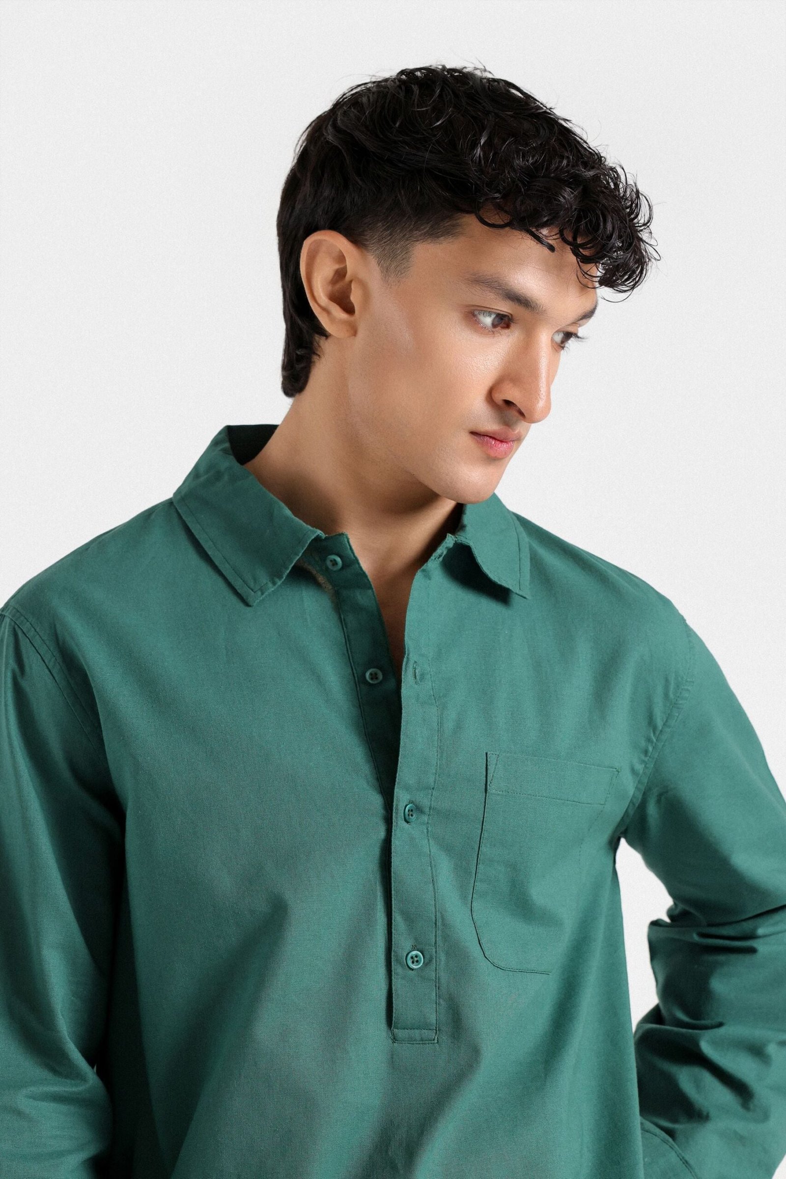 Cotton Linen Shirt - Image 9