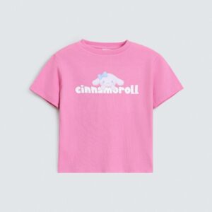 Character Graphic Ribbed T-Shirt