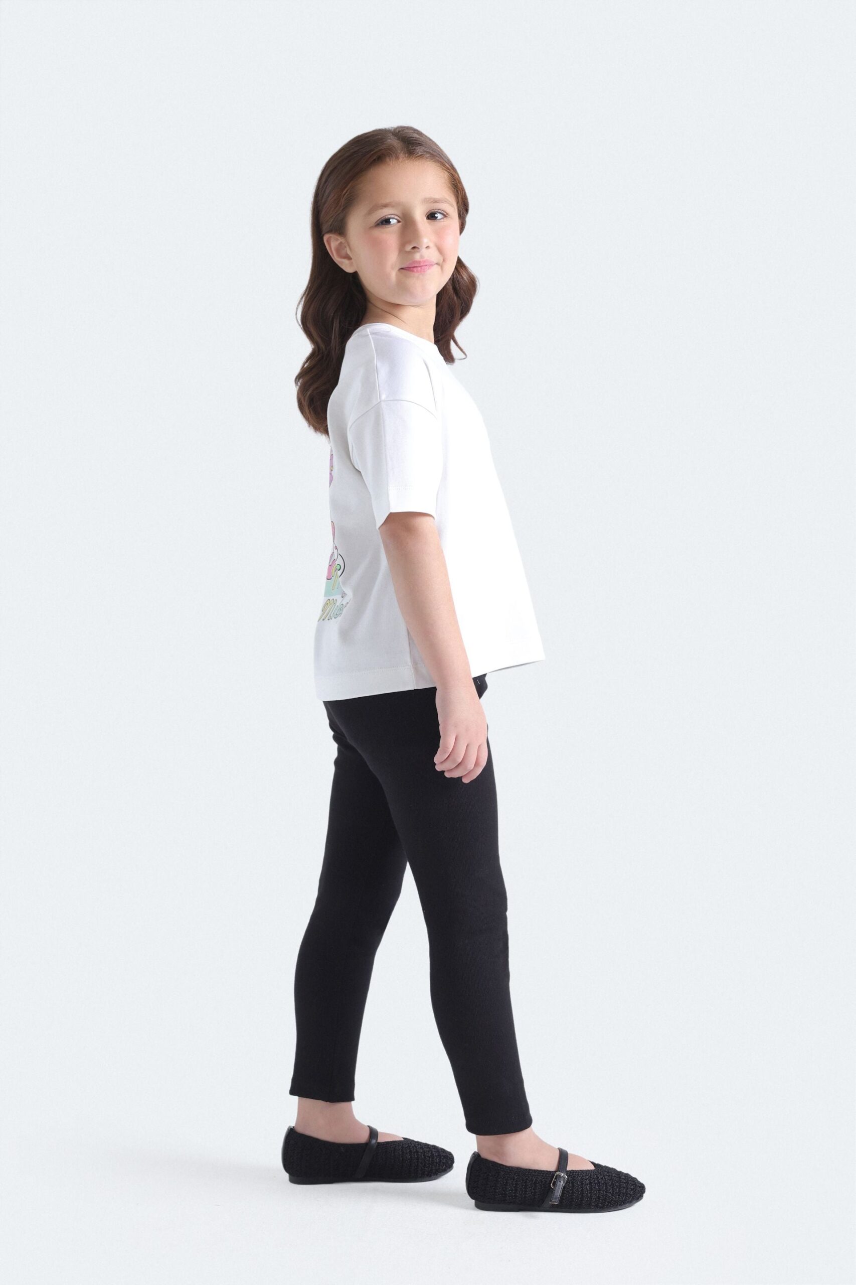 Cropped Character Graphic T-Shirt - Image 5