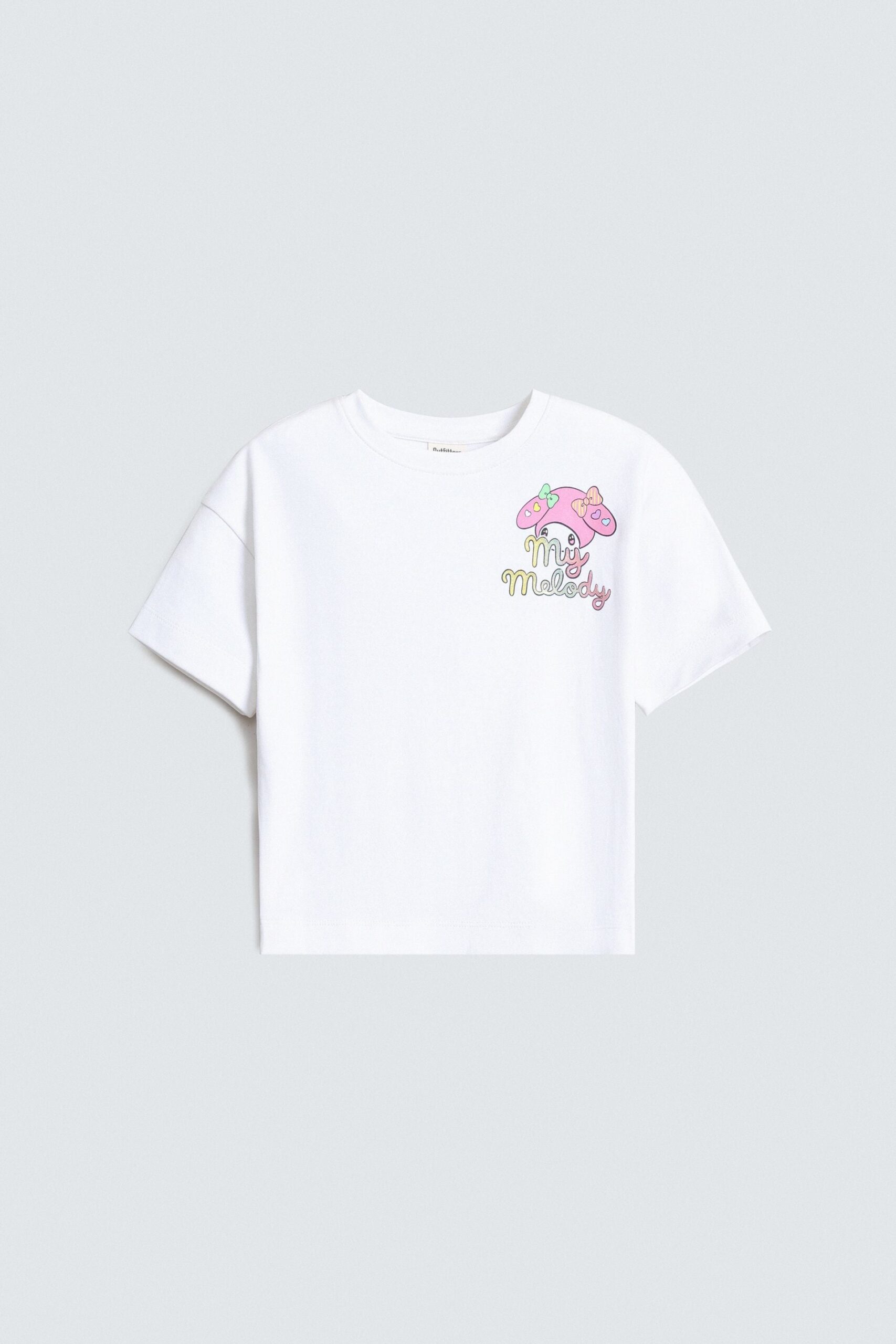 Cropped Character Graphic T-Shirt