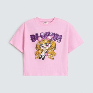 Character Embellished T-Shirt