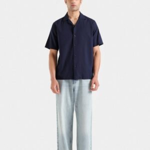 Resort Collar Cotton Linen Shirt