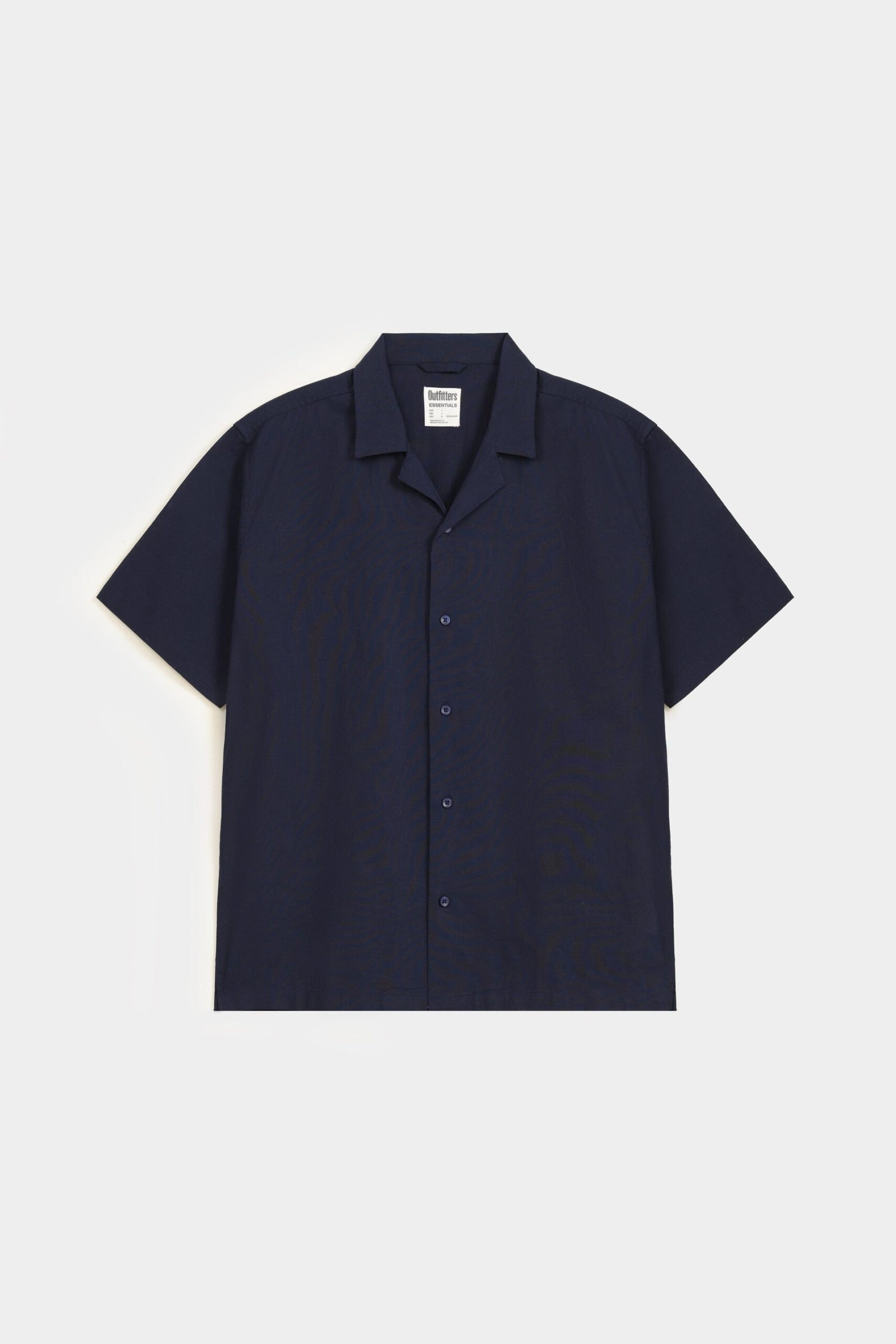 Resort Collar Cotton Linen Shirt - Image 5