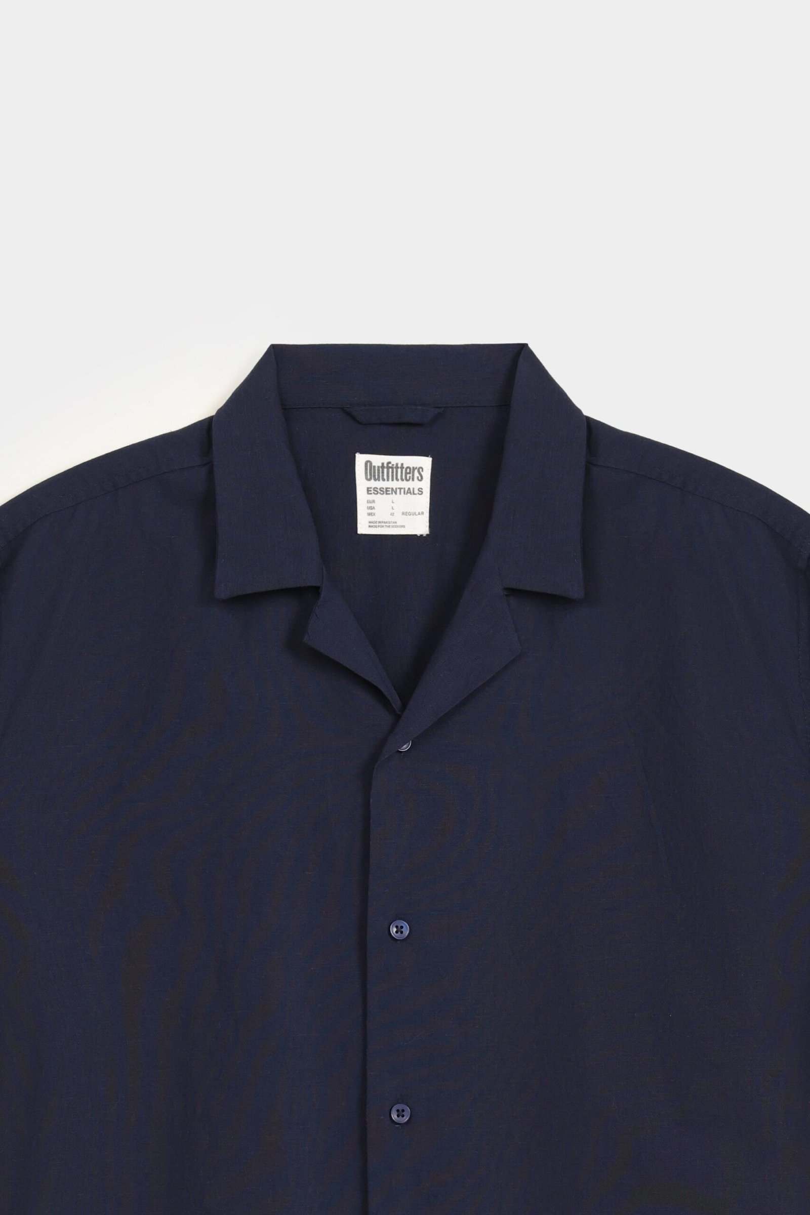 Resort Collar Cotton Linen Shirt - Image 6