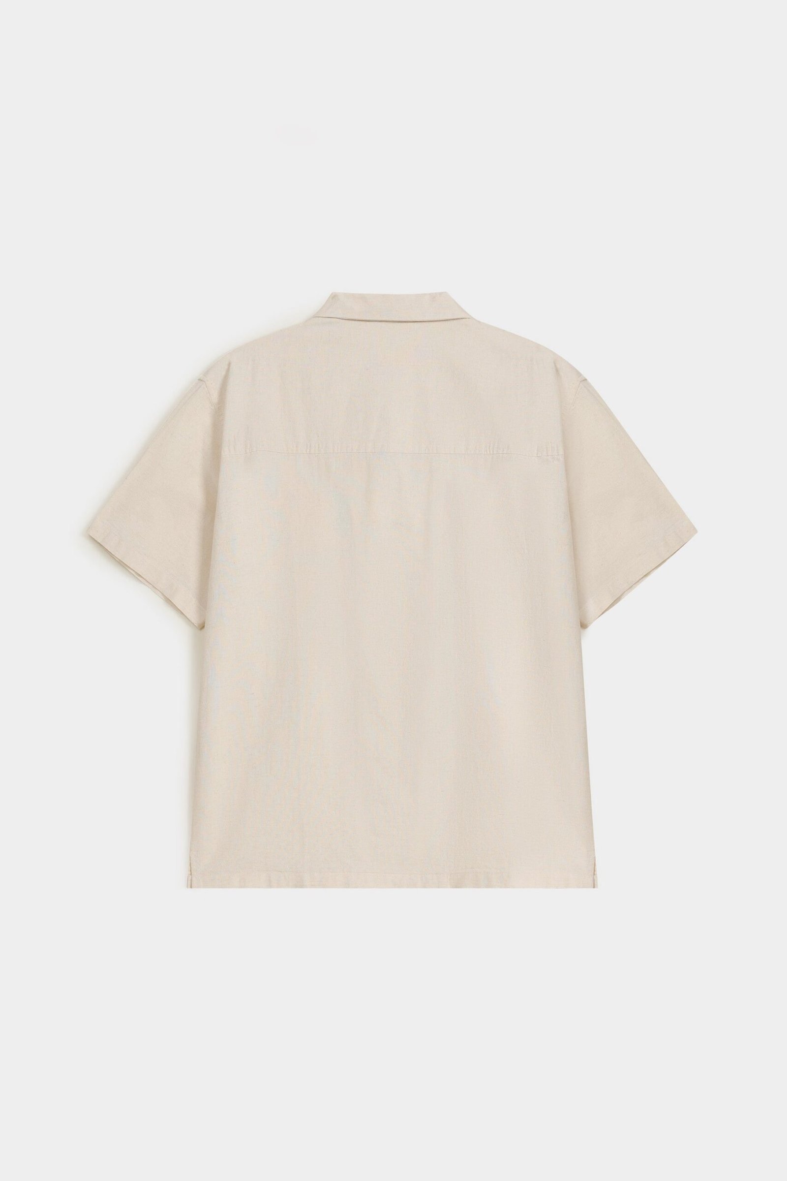Resort Collar Cotton Linen Shirt - Image 14