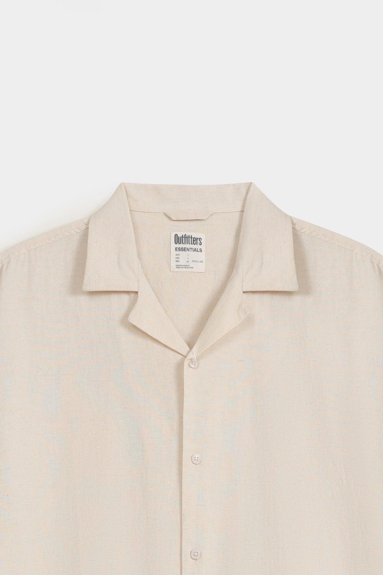 Resort Collar Cotton Linen Shirt - Image 13