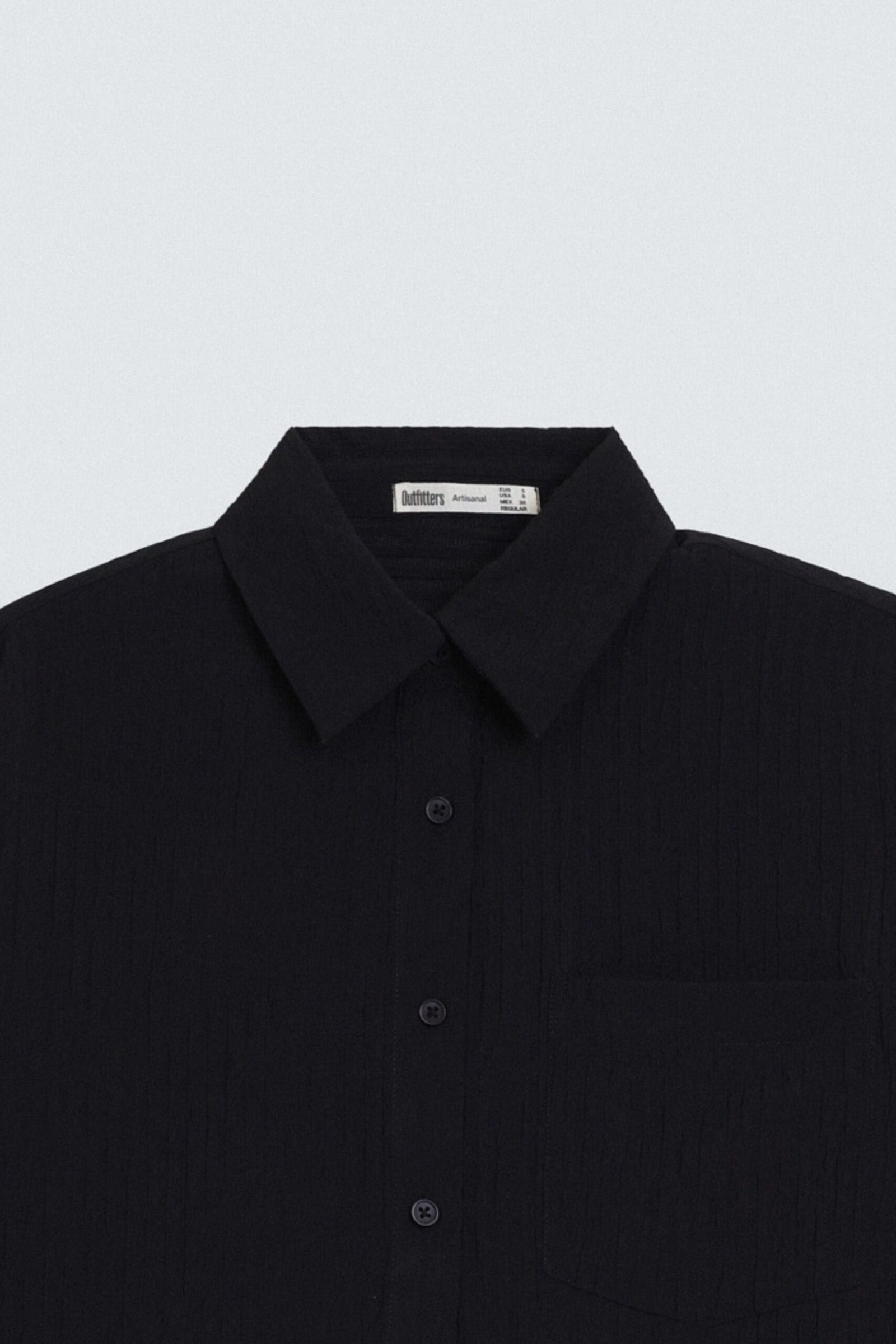Super Cropped Textured Shirt - Image 13