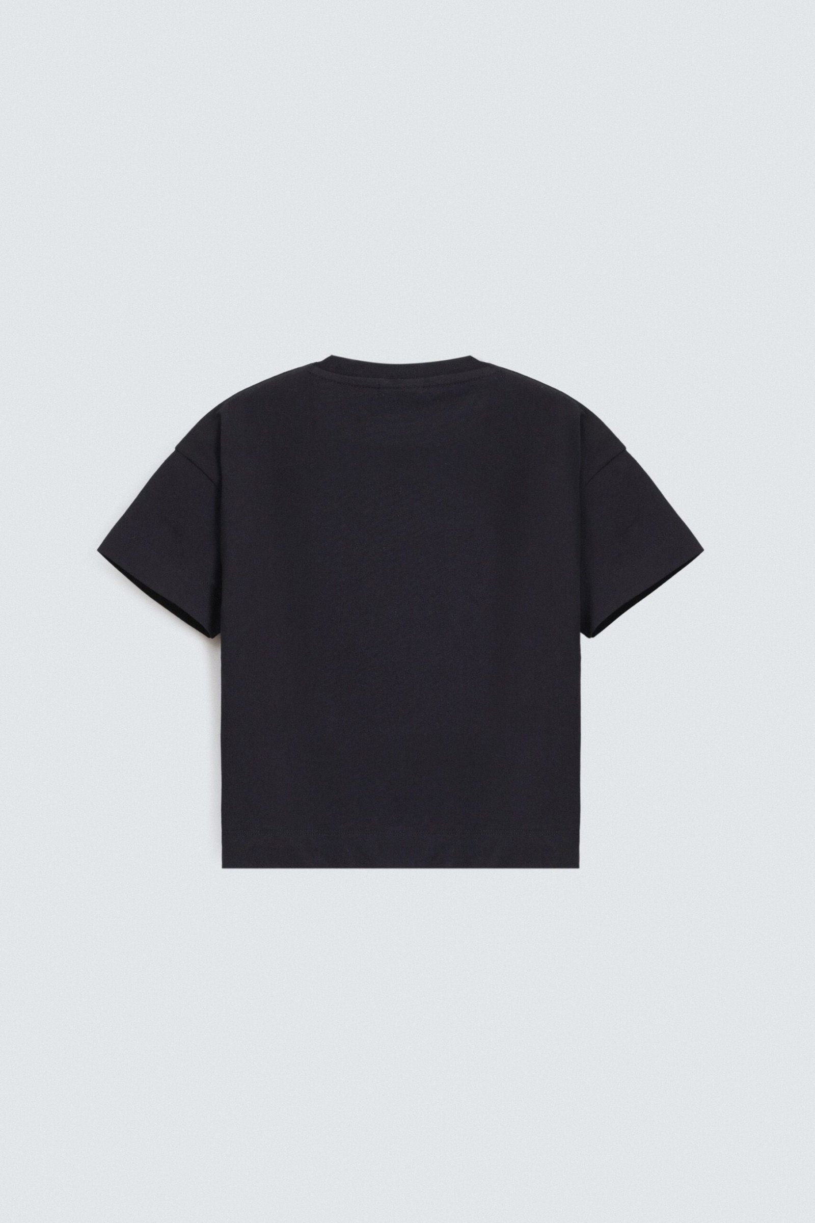 Cropped Embroidered T-Shirt - Image 3