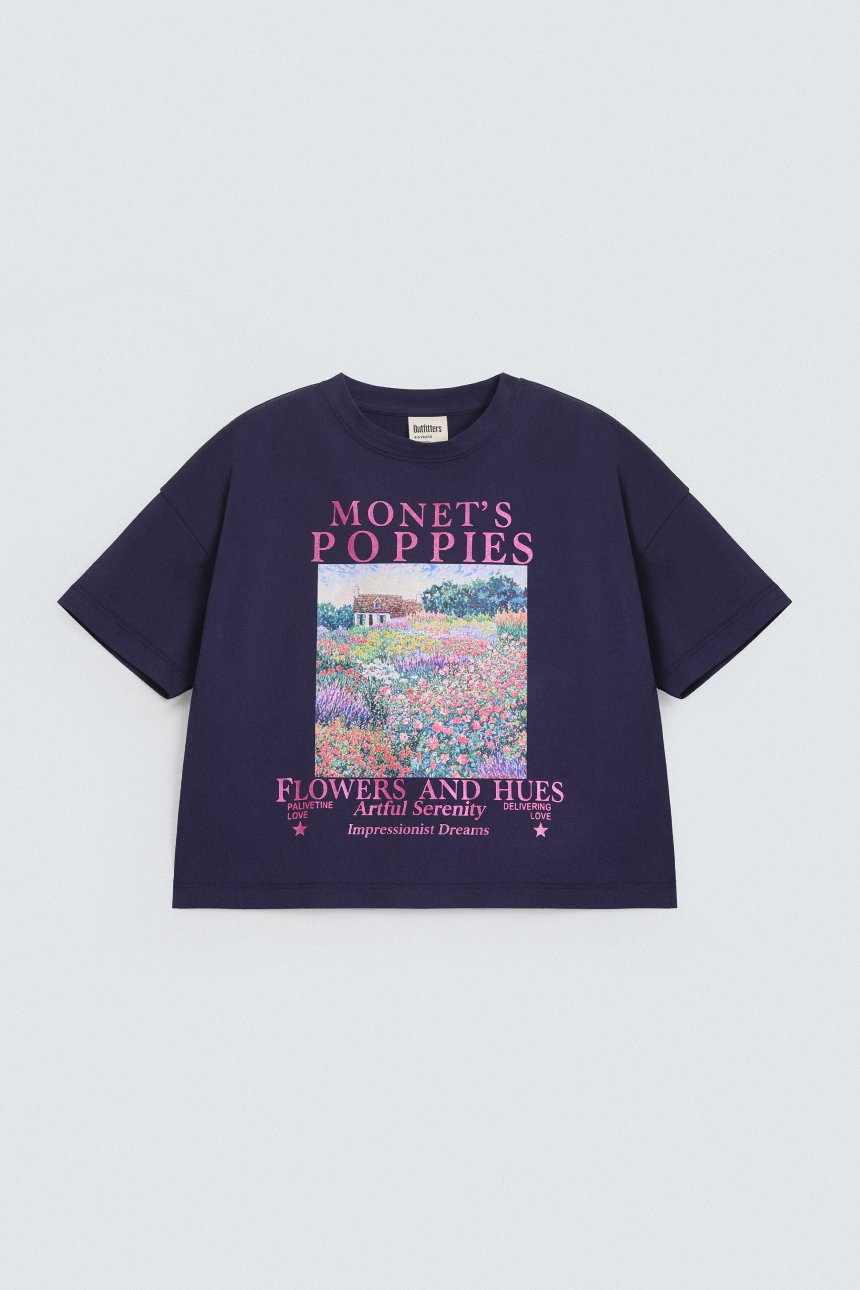 Super Cropped Graphic T-Shirt