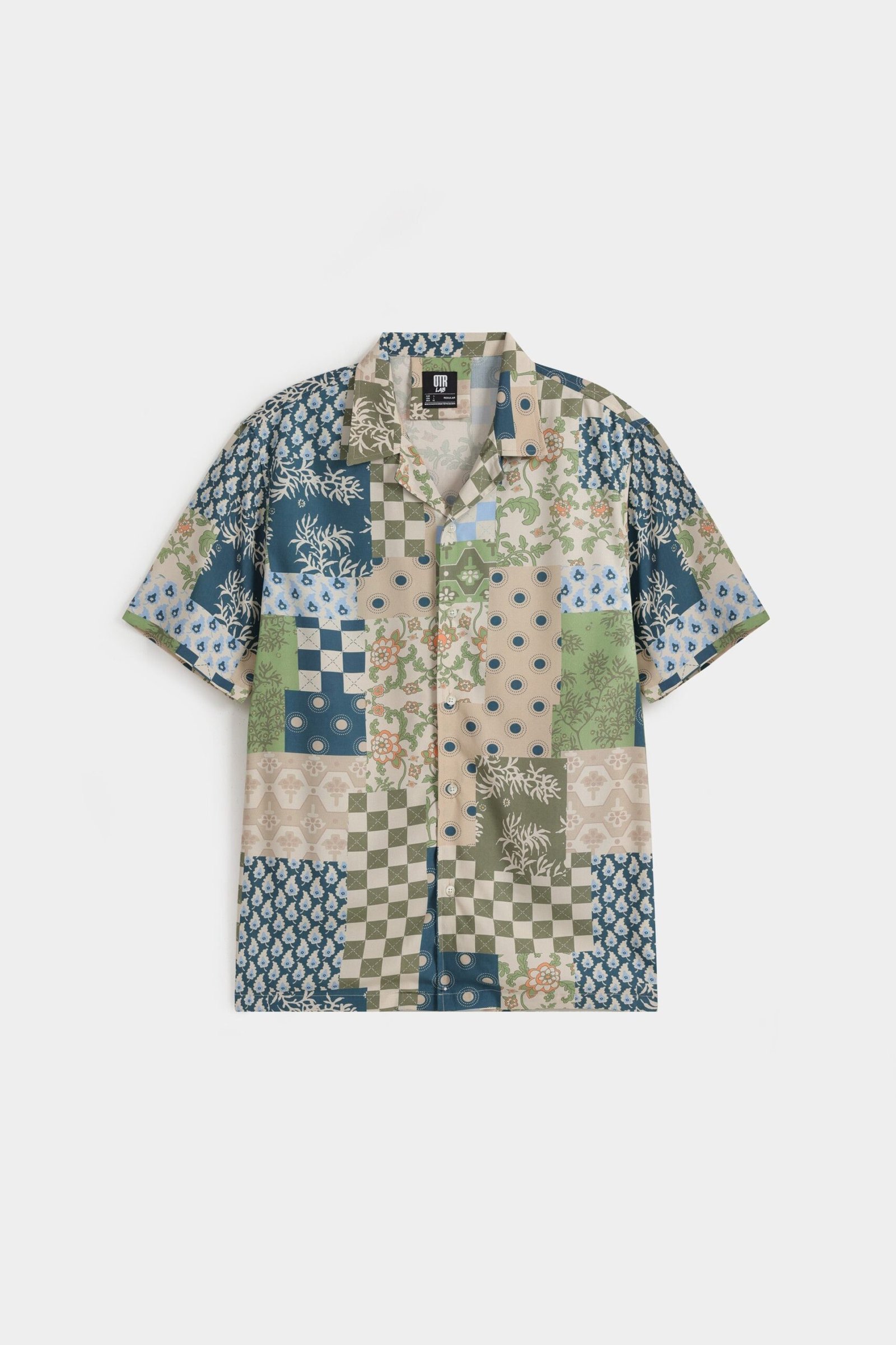 Printed Resort Collar Shirt - Image 5