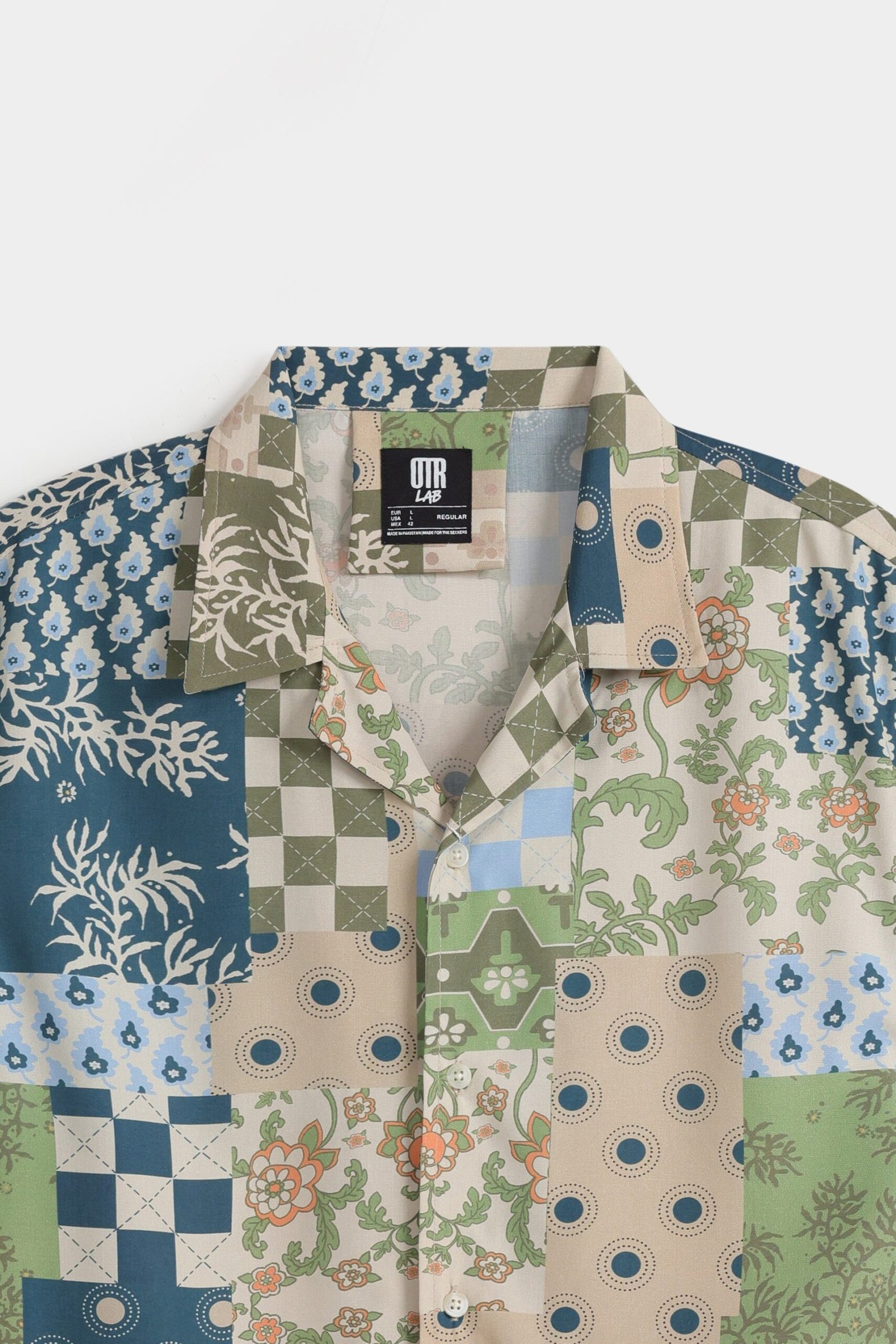 Printed Resort Collar Shirt - Image 6