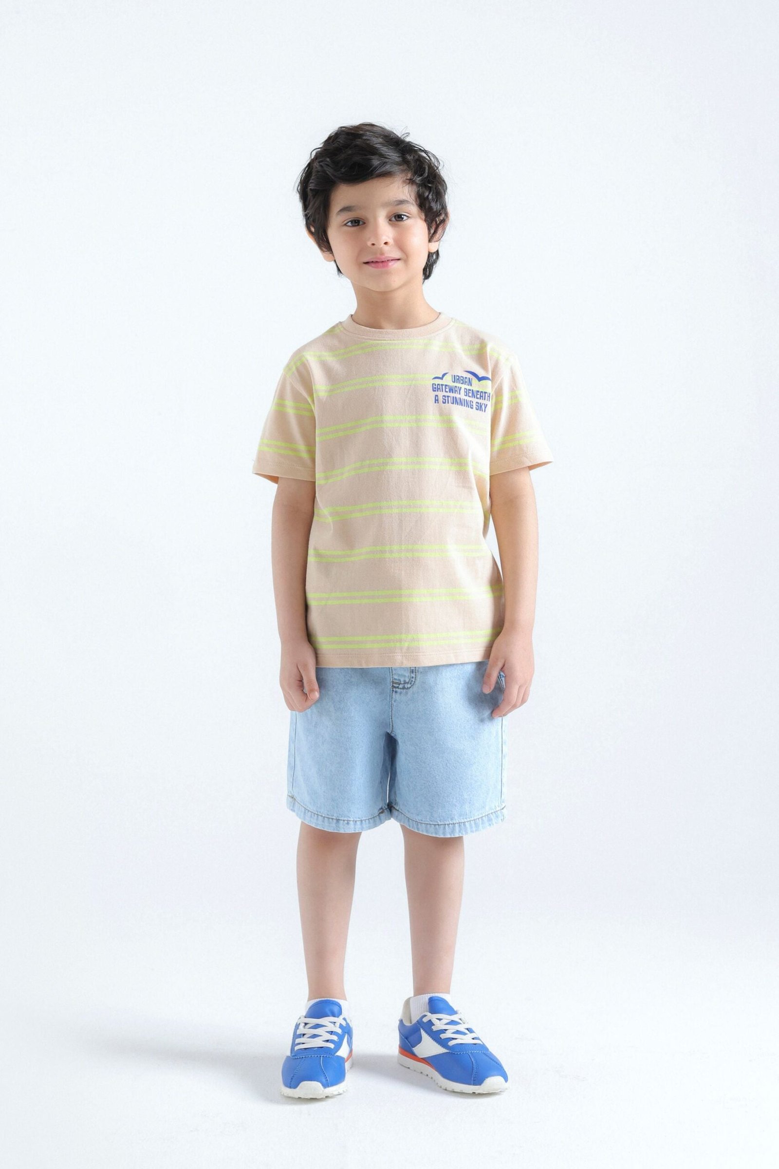 Striped Graphic T-Shirt - Image 4