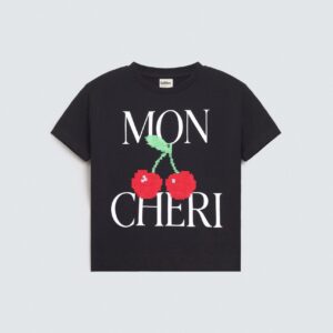 Cropped Embroidered T-Shirt