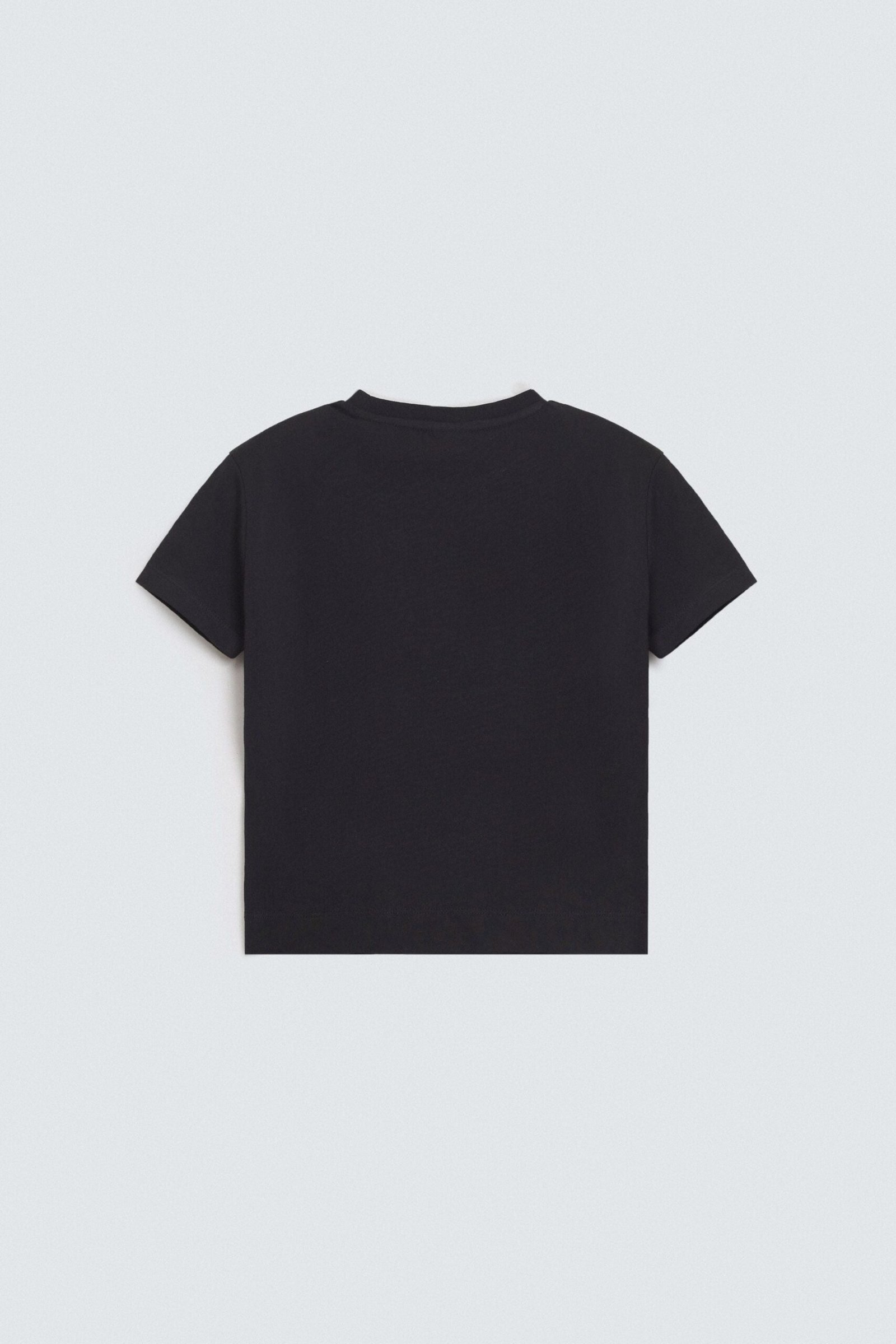 Cropped Embroidered T-Shirt - Image 3