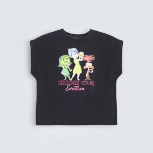Cropped Character Graphic T-Shirt