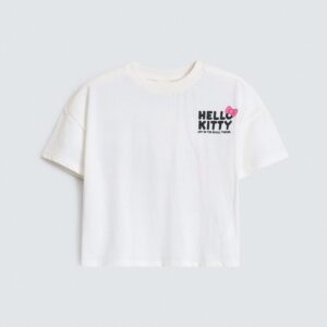 Cropped Character Graphic T-Shirt