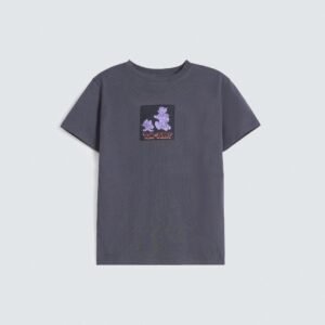 Character Graphic T-Shirt With Label Patch