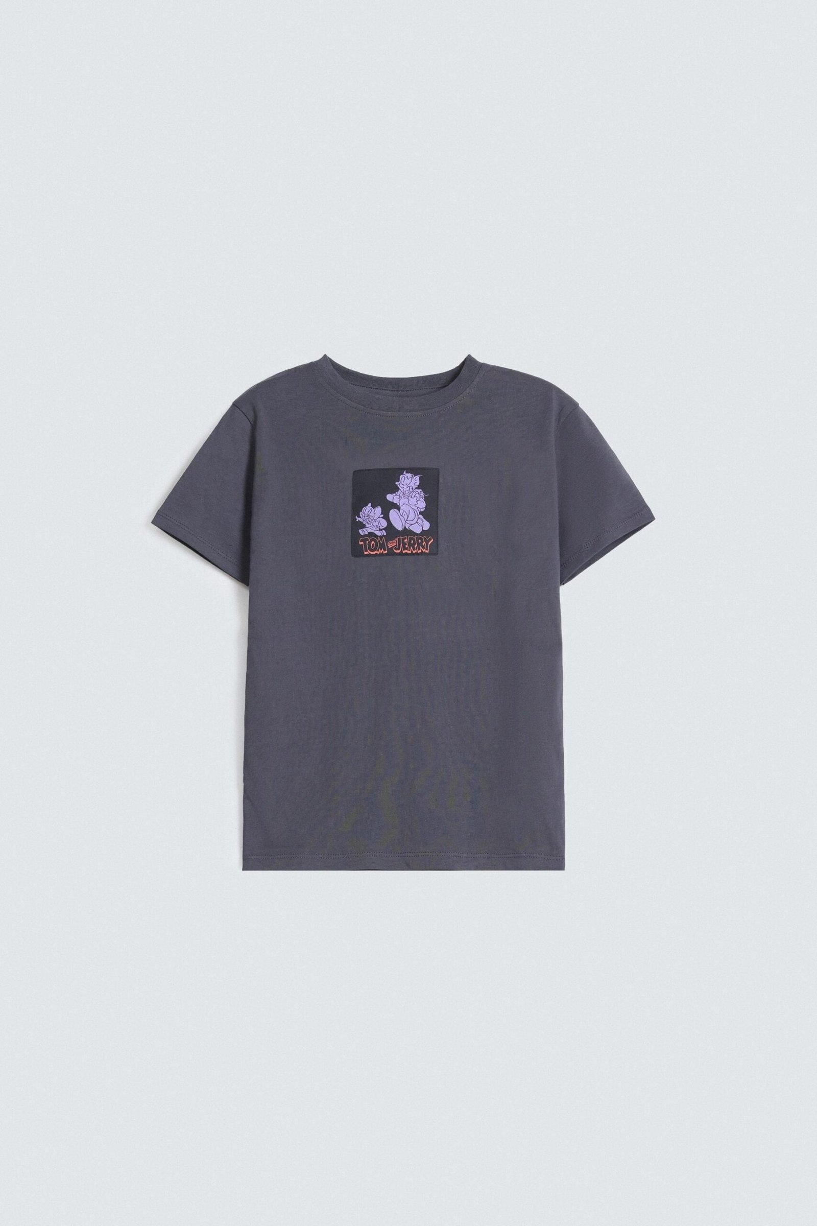 Character Graphic T-Shirt With Label Patch