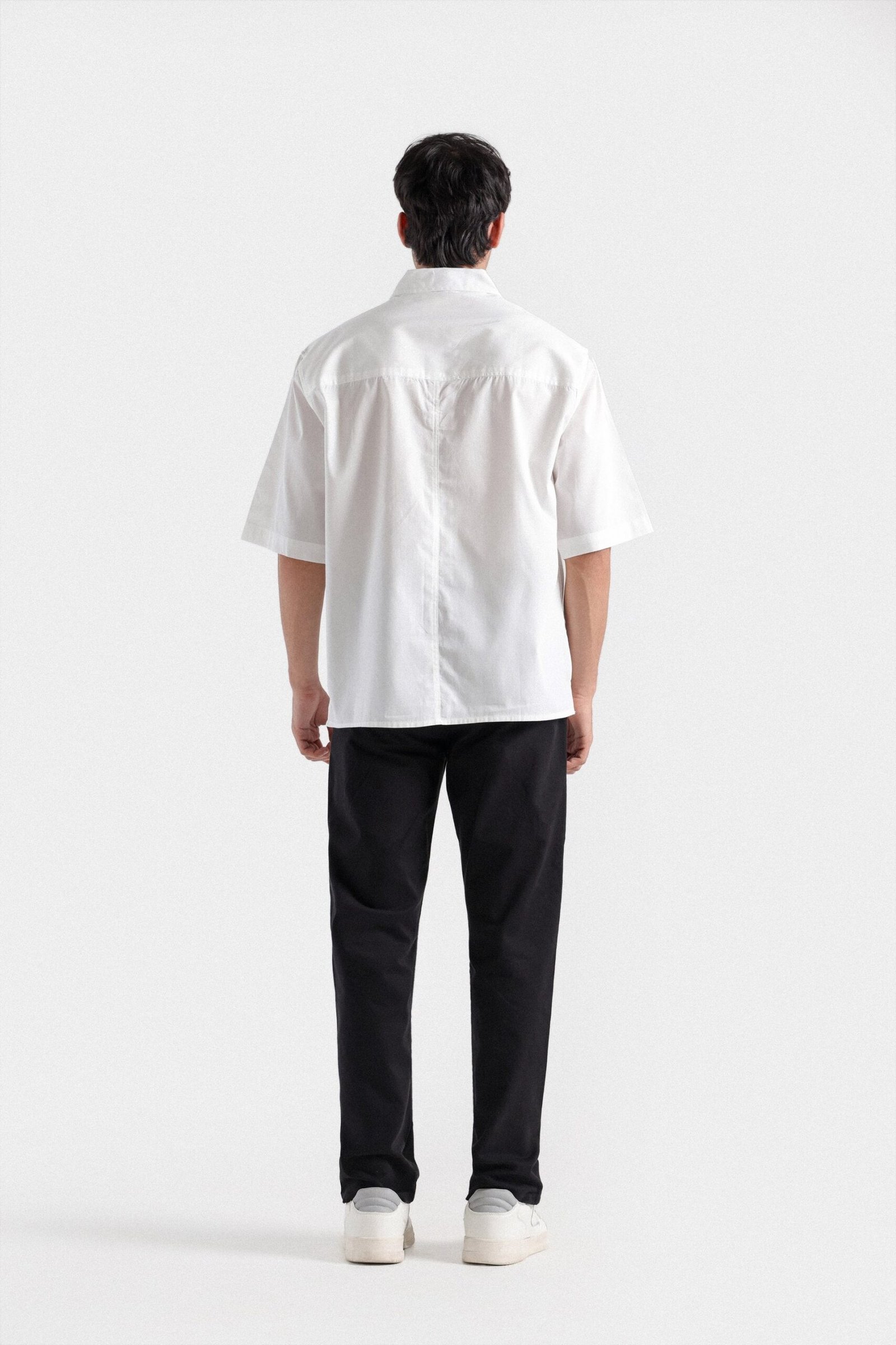 Basic Shirt With Cut Panel - Image 4