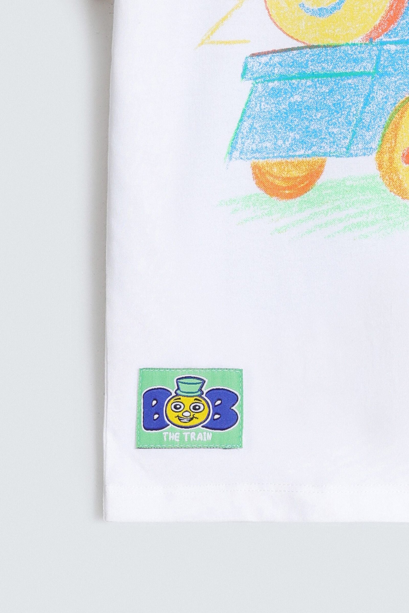 Graphic T-Shirt With Label Patch - Image 3