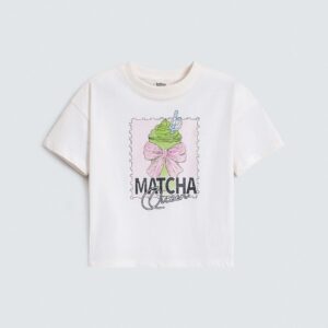 Cropped Graphic T-Shirt