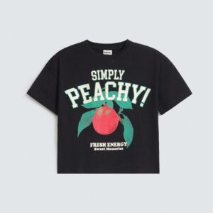 Cropped Graphic T-Shirt