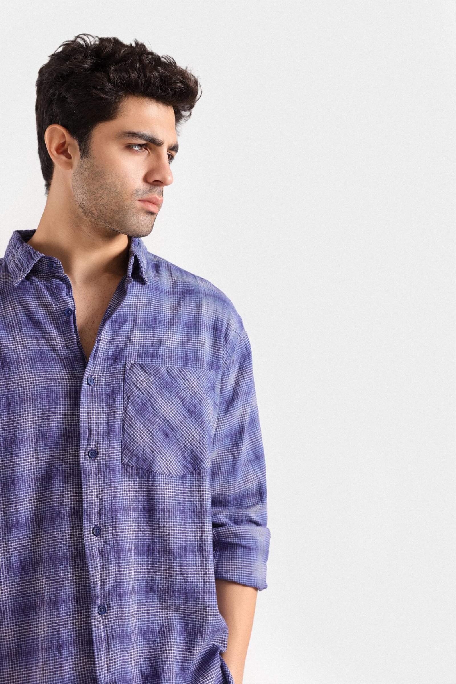 Seersucker Checkered Shirt - Image 2