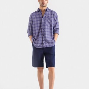 Seersucker Checkered Shirt