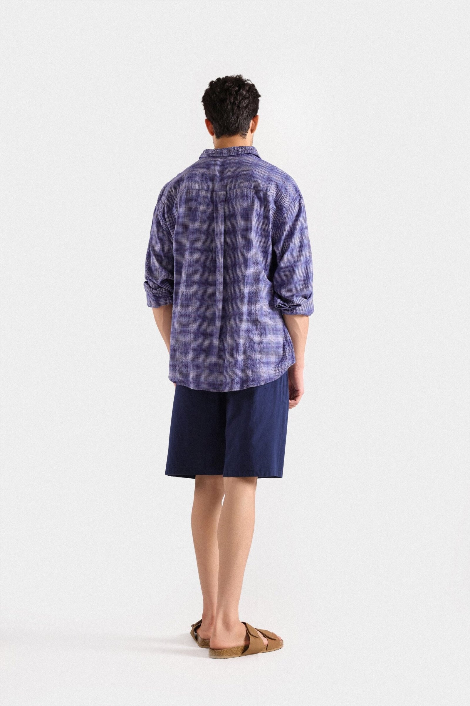 Seersucker Checkered Shirt - Image 4