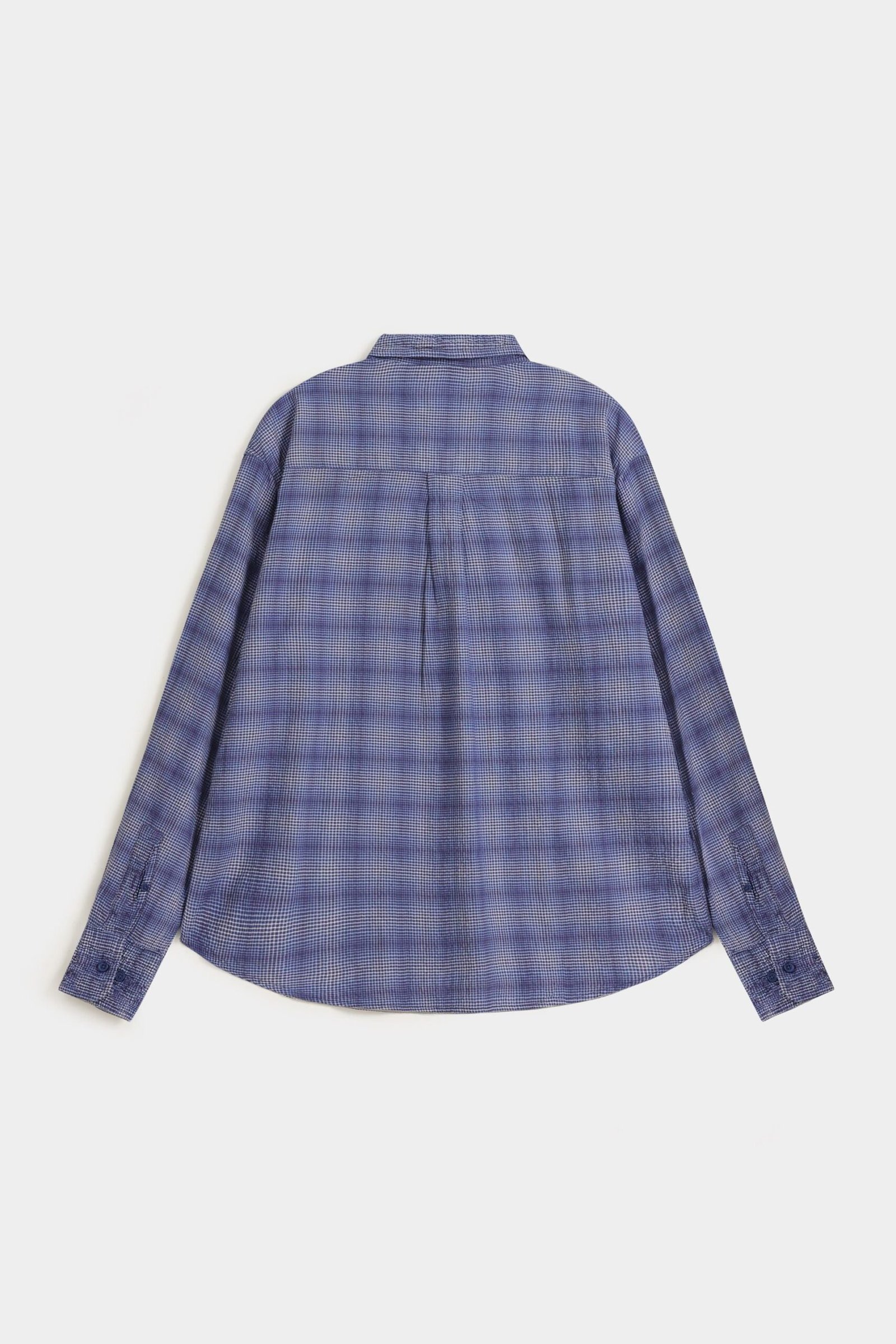 Seersucker Checkered Shirt - Image 7