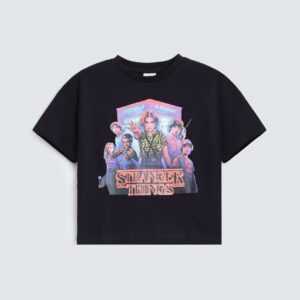 Cropped Graphic T-Shirt