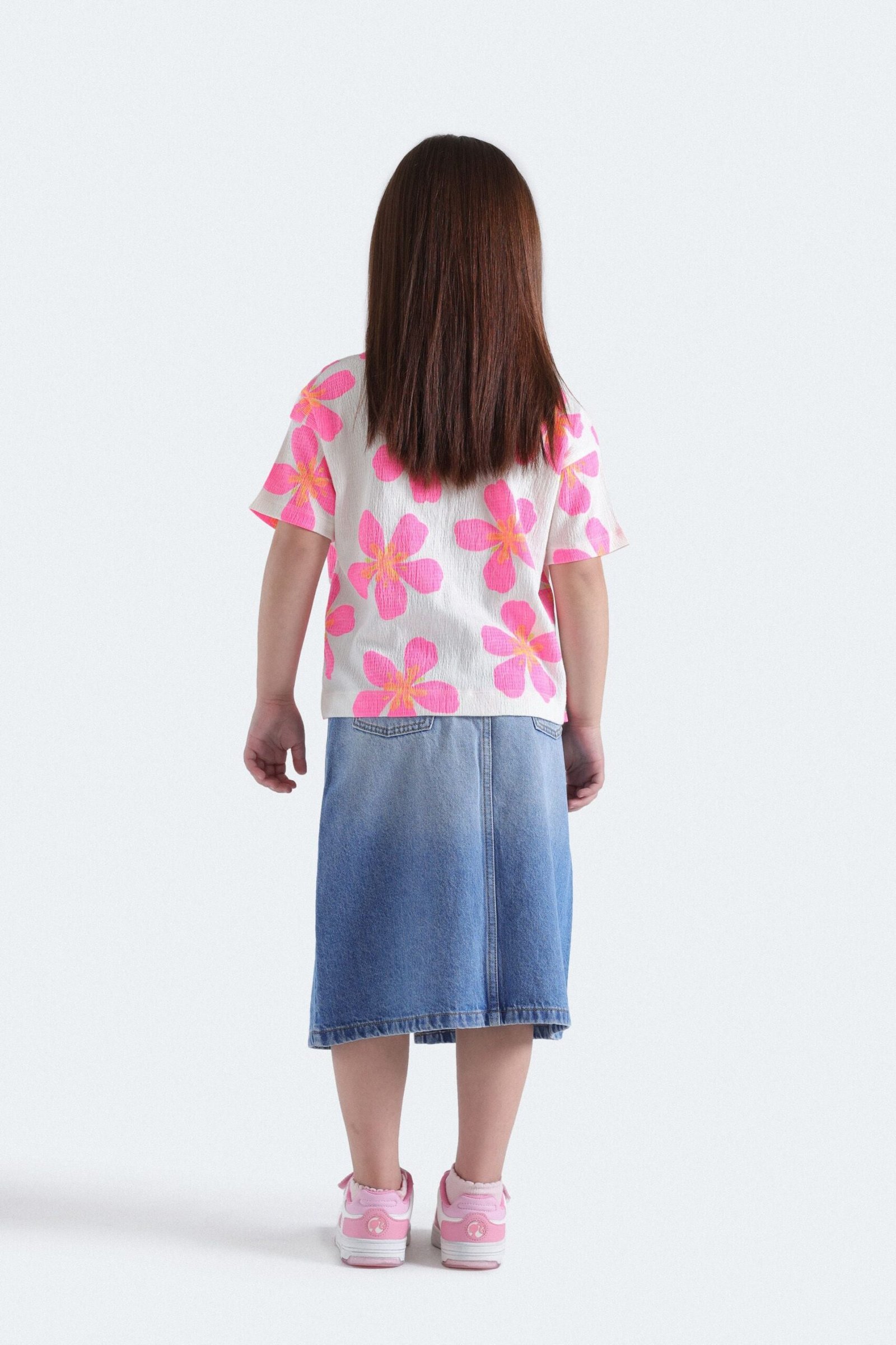 All-Over Flower Print T-Shirt - Image 7