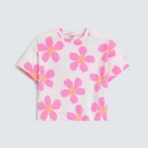 All-Over Flower Print T-Shirt