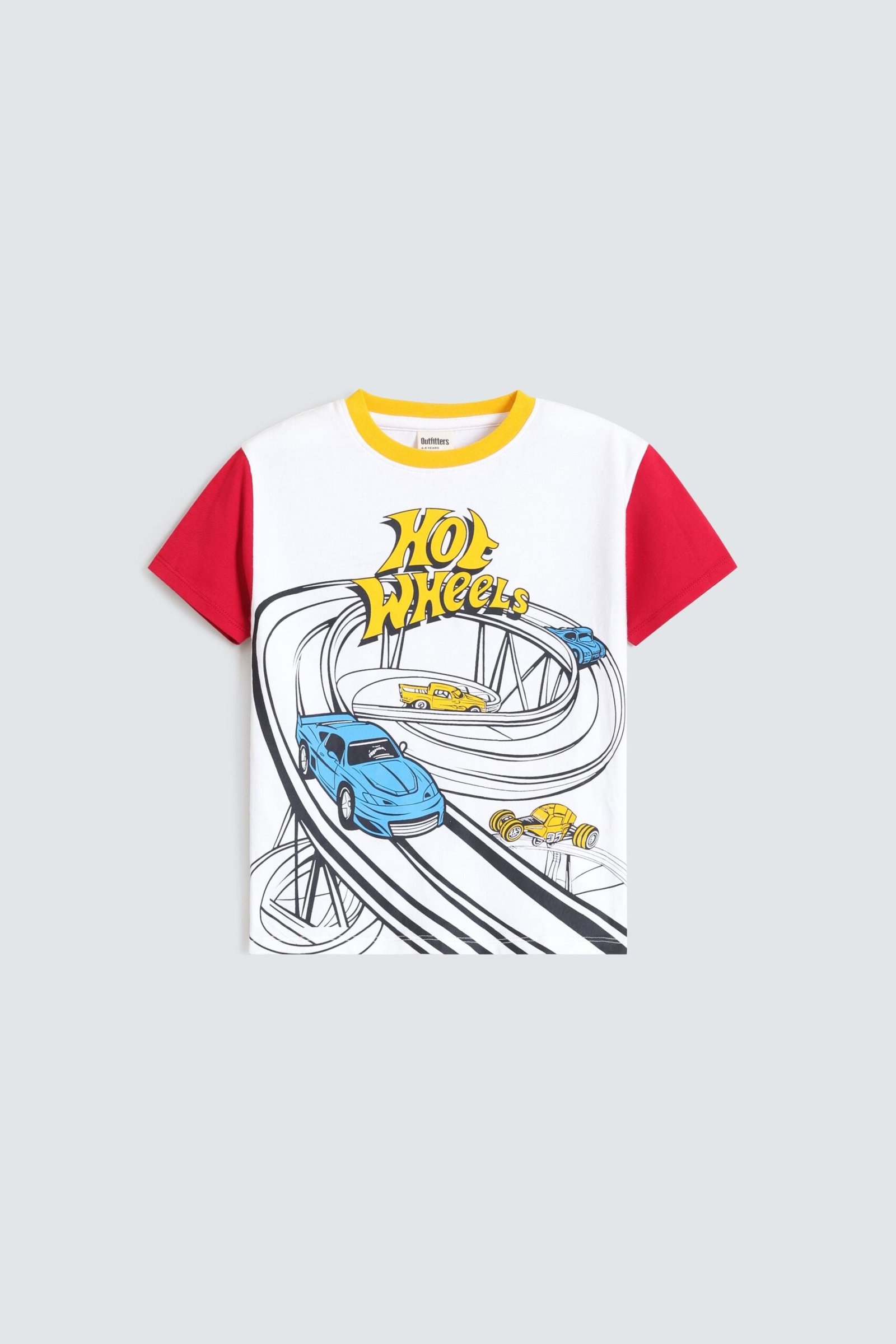 Color Block Graphic T-Shirt