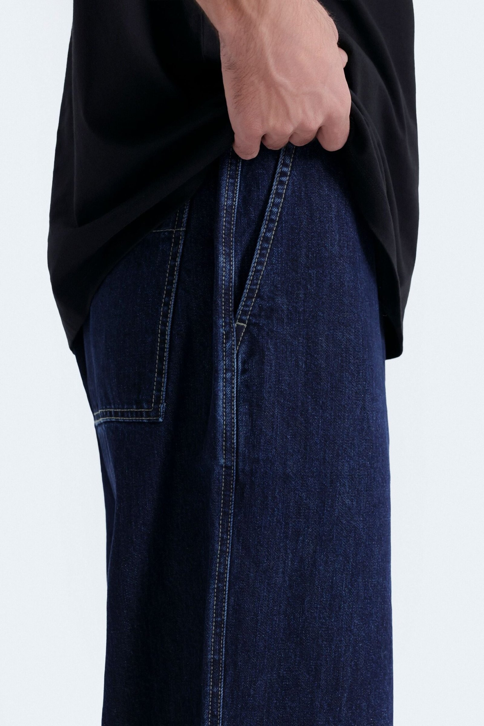 Baggy Balloon Fit Jeans - Image 2