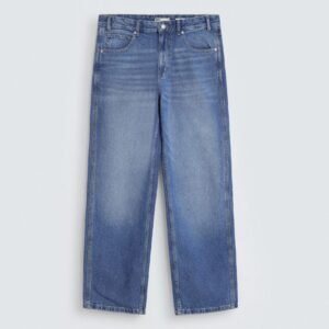 Cropped Straight Fit Jeans
