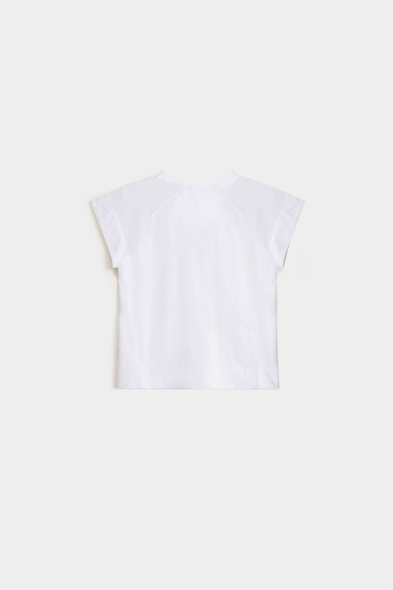 Basic T-Shirt With Wide Hem - Image 7
