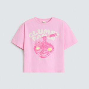 Cropped Graphic T-Shirt