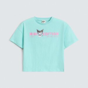 Cropped Graphic T-Shirt