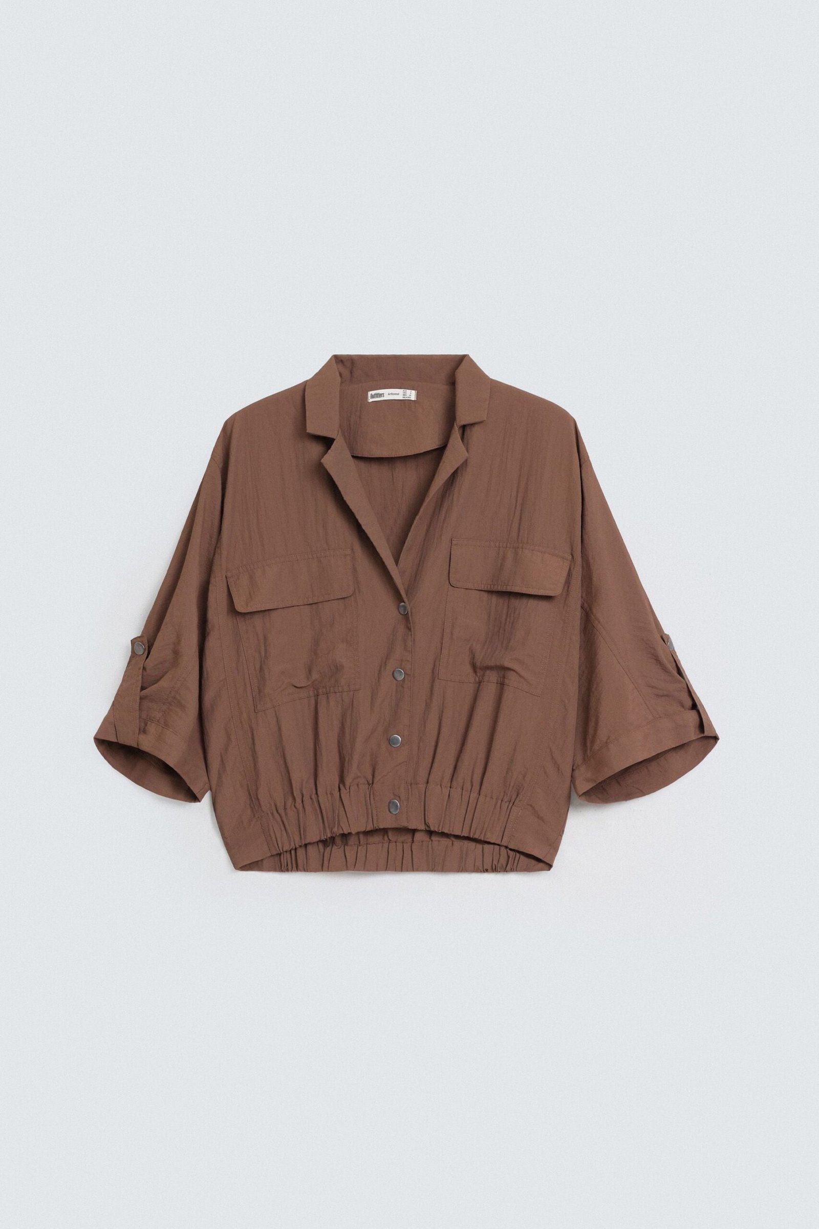 Cropped Safari Shirt - Image 5