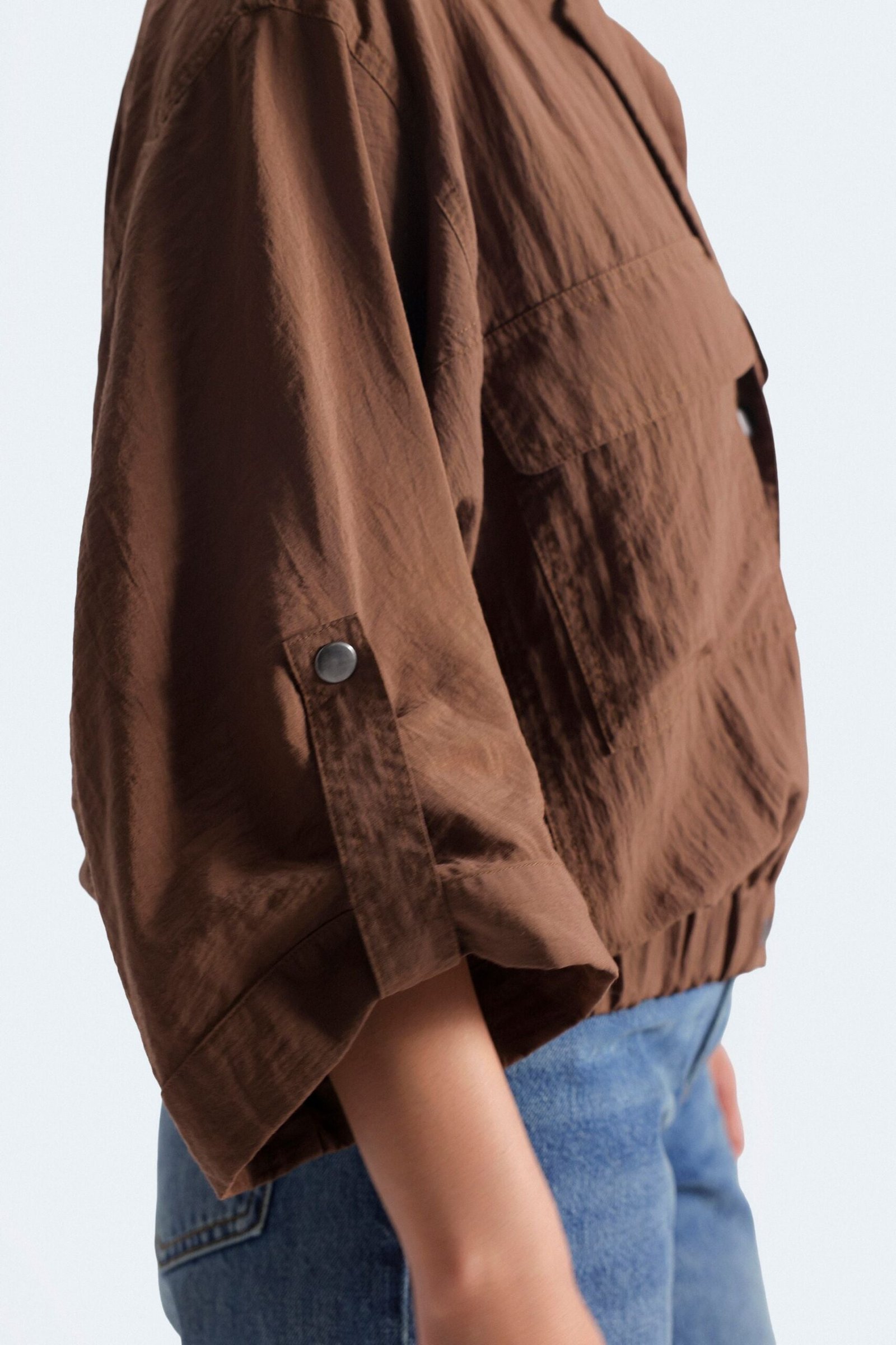 Cropped Safari Shirt - Image 2